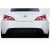 2010-2016 Hyundai Genesis Coupe 2DR RBS Rear Diffuser - 1 Piece - image 1