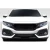 2016-2021 Honda Civic Type JS Grille - 1 Piece - image 1