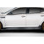 2011-2013 Kia Optima CPR Side Skirts Rocker Panels - 2 Piece - image 1