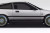 1988-1991 Honda CR-X Duraflex B-2 Side Skirts Rocker Panels 2 Piece