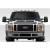 2008-2010 Ford Super Duty F250 F350 F450 CVX Hood - 1 Piece - image 1