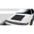 Universal Duraflex D1 Hood Scoop Vent - 1 Piece - image 1
