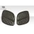 Universal GTR Hood Vents Scoops Ducts - 2 Piece - image 7