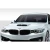 Universal Dual Ram Air Hood Scoop - 1 Piece - image 3