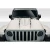 2018-2025 Jeep Wrangler JL Gladiator JT Energy Hood - 1 Piece - image 3