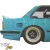 FRP TKYO Wide Body Fender Flares (rear) 75mm > BMW 318i 1984-1992> 2dr Coupe - image 9