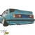 FRP TKYO Wide Body Kit w Wing 10pc > BMW 318i 1984-1992> 2dr Coupe - image 64