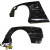 VSaero FRP TKYO Wide Body Fender Flares (rear) 2pc 70mm > BMW 318i 325i (E36) 1992-1998 > 2dr Coupe - image 11