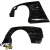 FRP TKYO Wide Body Fender Flares (rear) 2pc 70mm > BMW 318i 325i (E36) 1992-1998 > 2dr Coupe - image 11