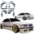 FRP TKYO Wide Body Kit 11pc > BMW 318i 325i (E36) 1992-1998 > 2dr Coupe - image 5