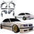 FRP TKYO Wide Body Kit 11pc > BMW 318i 325i (E36) 1992-1998 > 2dr Coupe - image 5