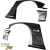 FRP TKYO Wide Body Kit 12pc w Wing > BMW 318i 325i (E36) 1992-1998 > 2dr Coupe - image 30