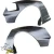 FRP TKYO Wide Body Kit 7pc > BMW 325Ci 330Ci (E46) 1999-2001 > 2dr Coupe - image 39