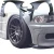 FRP TKYO Wide Body Kit 8pc > BMW 325Ci 330Ci (E46) 1999-2001 > 2dr Coupe - image 13