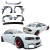 VSaero FRP TKYO Wide Body Kit 8pc > BMW M3 (E46) 2002-2005 > 2dr Coupe - image 3