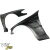 FRP TKYO V1 Wide Body Fender Flares (front) > BMW 325i 330i (E46) 2002-2005 > 4dr Sedan - image 12