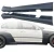 FRP TKYO V1 Wide Body Side Skirts > BMW 325i 330i (E46) 1999-2005 > 4dr Sedan - image 5