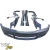 FRP TKYO V1 Wide Body Kit > BMW 325i 330i (E46) 2002-2005 > 4dr Sedan - image 4