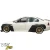 FRP TKYO V2 Wide Body Fender Flares (front) > BMW 325i 330i (E46) 2002-2005 > 4dr Sedan - image 20