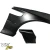 FRP TKYO V2 Wide Body Fender Flares (front) > BMW 325i 330i (E46) 2002-2005 > 4dr Sedan - image 8