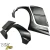 FRP TKYO V2 Wide Body Fender Flares (rear) > BMW 325i 330i (E46) 1999-2005 > 4dr Sedan - image 9