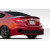 2012-2013 Honda Civic 2DR Duraflex Bisimoto Edition Rear Bumper - 1 Piece - image 4
