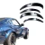 FRP DAT Wide Body Fender Flares 4pc > Datsun 260Z (S30) 1974-1974 > 2/4 Seater - image 1
