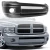 FRP RT Rumble Style Front Bumper 1pc > Dodge Ram 1500 2002-2005 - image 1