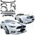 FRP KTOT Wide Body Kit > Ford Mustang 2015-2017 - image 4