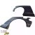 VSaero FRP TKYO Wide Body 50mm Fender Flares (rear) > Honda Civic EG 1992-1995 > 3dr Hatchback - image 16