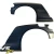 FRP TKYO Wide Body Kit w Wing 13pc > Honda Civic EG 1992-1995 > 3dr Hatchback - image 151