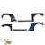 FRP TKYO Wide Body Fenders w Sides Kit > Honda Civic EG 1992-1995 > 3dr Hatchback - image 3