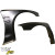 VSaero FRP TKYO Wide Body Fenders w Sides Kit > Honda Civic EG 1992-1995 > 3dr Hatchback - image 9