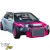 FRP MAM Wide Body Fender Flares (rear) 3pc 60mm > Honda Civic EK 1996-2000 > 3dr Hatchback - image 22