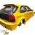 FRP MAM Wide Body Fender Flares (rear) 3pc 60mm > Honda Civic EK 1996-2000 > 3dr Hatchback - image 10
