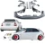 FRP MAM Wide Body Kit 8pc > Honda Civic EK 1999-2000 > 3dr Hatchback - image 7