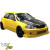 VSaero FRP MAM Wide Body Kit 8pc > Honda Civic EK 1999-2000 > 3dr Hatchback - image 56