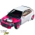 FRP MAM Wide Body Kit /w Wing 9pc > Honda Civic EK 1999-2000 > 3dr Hatchback - image 79