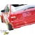 FRP MAM Wide Body Kit /w Wing 9pc > Honda Civic EK 1999-2000 > 3dr Hatchback - image 62