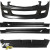 VSaero FRP TRUS Body Kit 4pc > Infiniti G35 Sedan 2003-2004 > 4dr Sedan - image 2