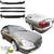 VSaero FRP WAL Body Kit 4pc > Infiniti Q45 F50 Cima 2002-2004 - image 3