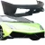 FRP LP540 LP550 SL Front Bumper > Lamborghini Gallardo 2009-2013 - image 1