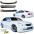 VSaero FRP WAL EXEC Body Kit 4pc > Lexus GS300 1998-2002 - image 5