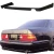 FRP FKON Rear Lip Valance > Lexus LS400 UCF21 1998-2000 - image 1