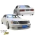 FRP FKON Body Kit 4pc > Lexus LS400 UCF21 1998-2000 - image 4