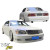 VSaero FRP FKON Body Kit 4pc > Lexus LS400 UCF21 1998-2000 - image 4