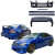 VSaero FRP HKES Body Kit 4pc > Lexus IS300 SXE10 2000-2005 - image 1