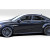 2014-2015 Mercedes CLA Class Black Series Look Wide Body Side Skirt Rocker Panels -2 Piece - image 1