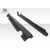 2014-2015 Mercedes CLA Class Black Series Look Wide Body Side Skirt Rocker Panels -2 Piece - image 6