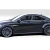2014-2015 Mercedes CLA Class Black Series Look Wide Body Side Skirt Rocker Panels -2 Piece - image 1